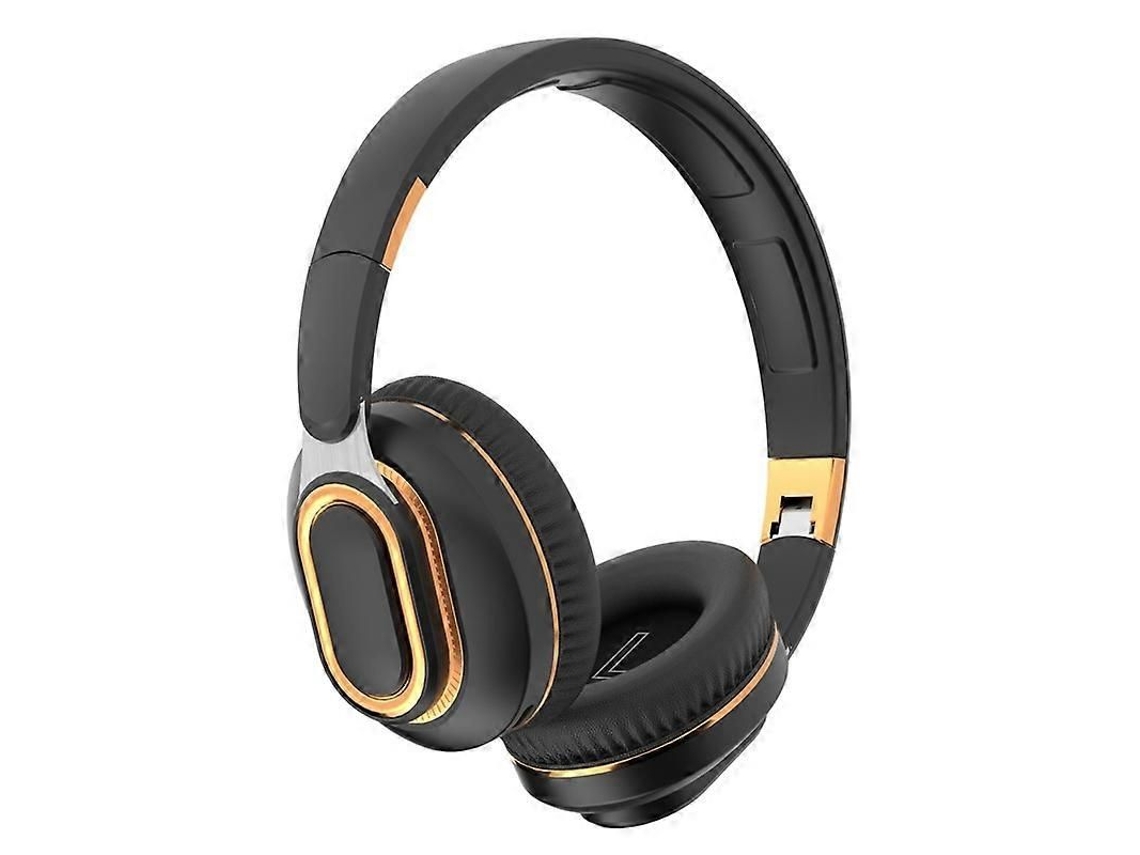 Fone de Ouvido Bluetooth Sem Fio Dobrável H7 com Microfone, Compatível com Cartão Tf e Entrada Aux. TAISHENGDA