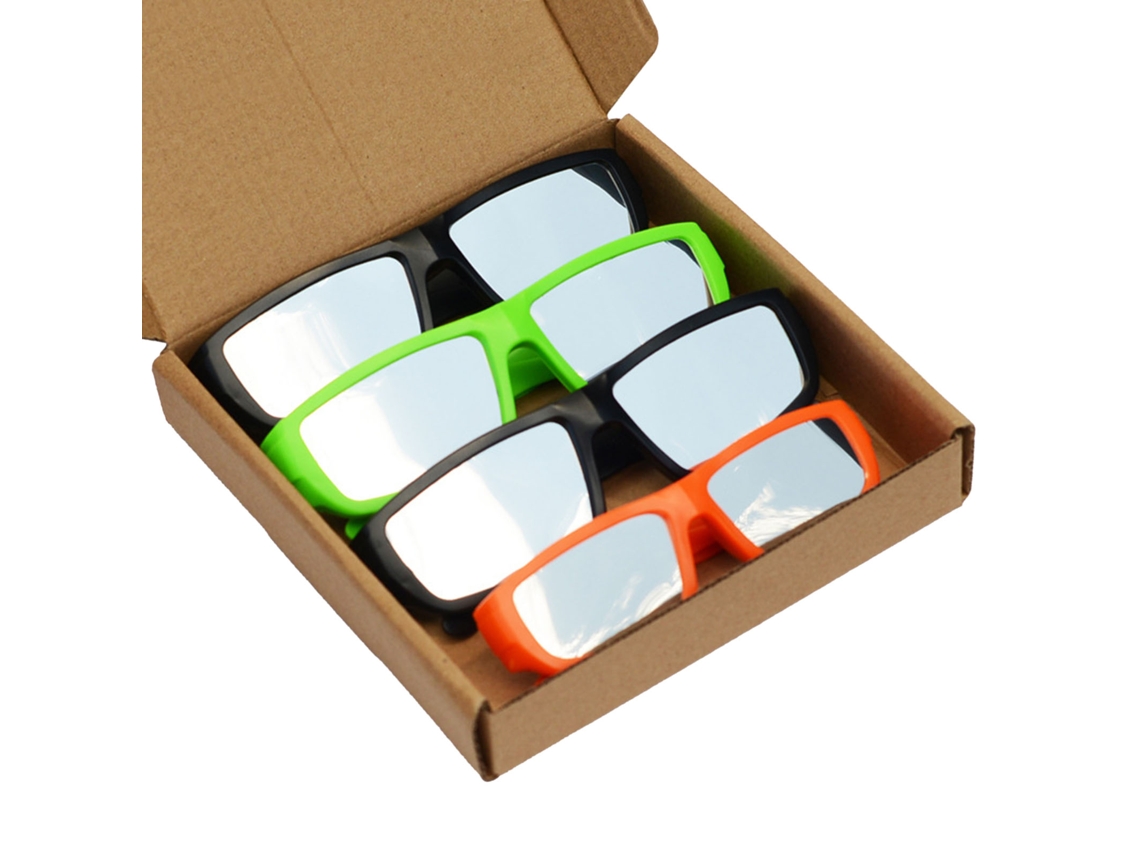 Óculos Eclipse Solar Total 4pcs Proteção Ocular S/MARCA