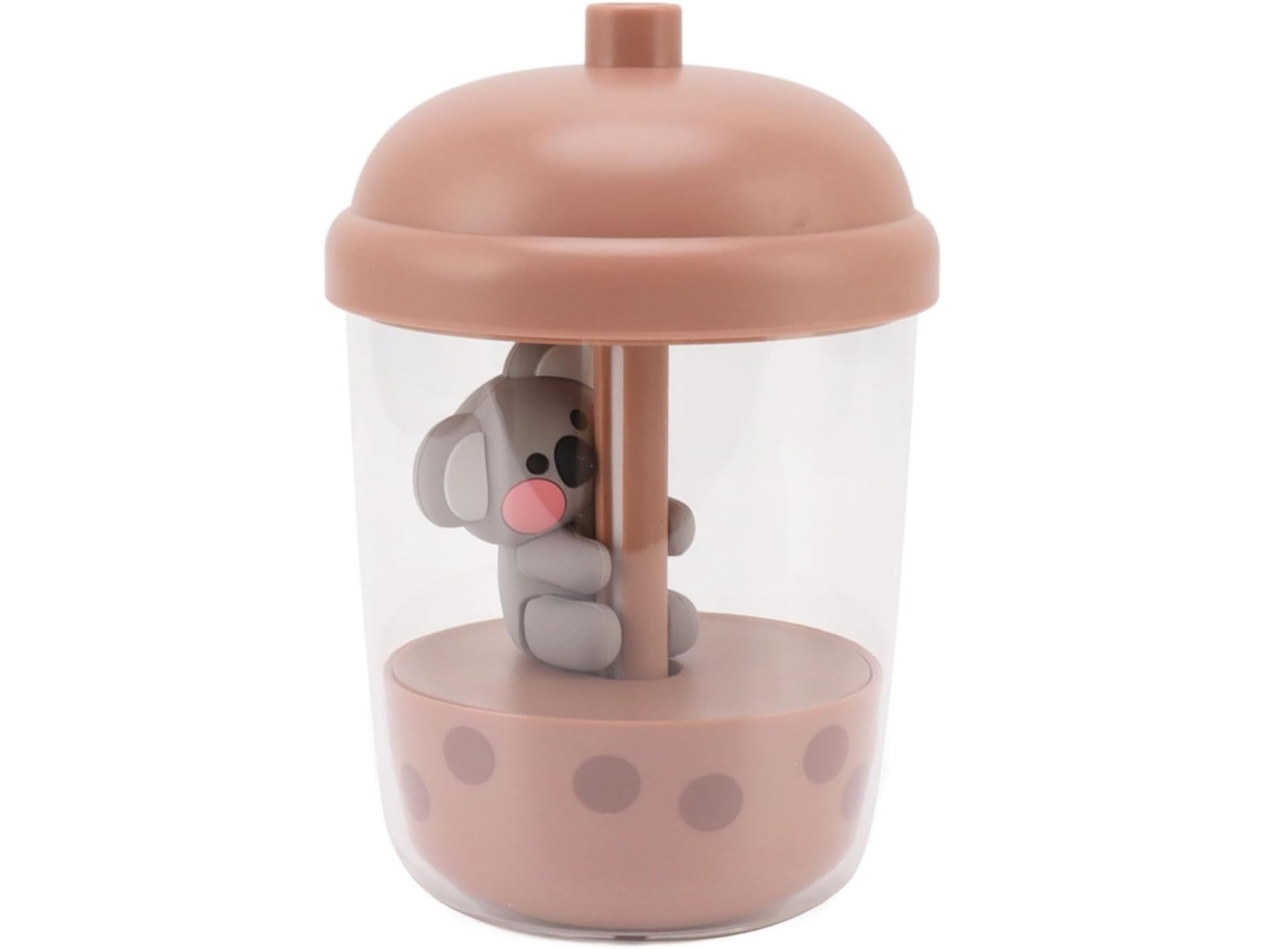 Umidificador Portátil Cocoarm Koala Animal, Mini Usb, 300 Ml, Abs, Ps, Névoa Fria