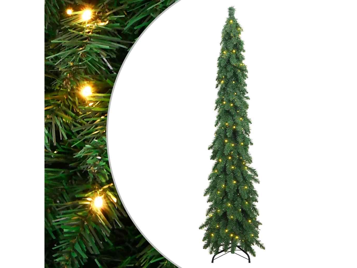 Artificial Christmas Tree, Artificial Christmas Trees Vidaxl Verde Pvc (210 Cm)