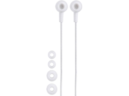Auriculares com Fio GOODIS Com Microfone (In Ear - Microfone - Branco)