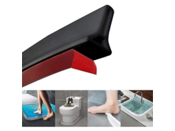 Barreira De Chuveiro Flexível Para Ducha Sem Borda Com Sistema De Retenção De Água Tamanho Ajustável 100cm