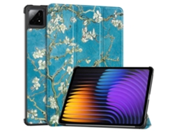 Capa Para Xiaomi Redmi Pad 2 (11")2025 Flor De Damasco Cuich