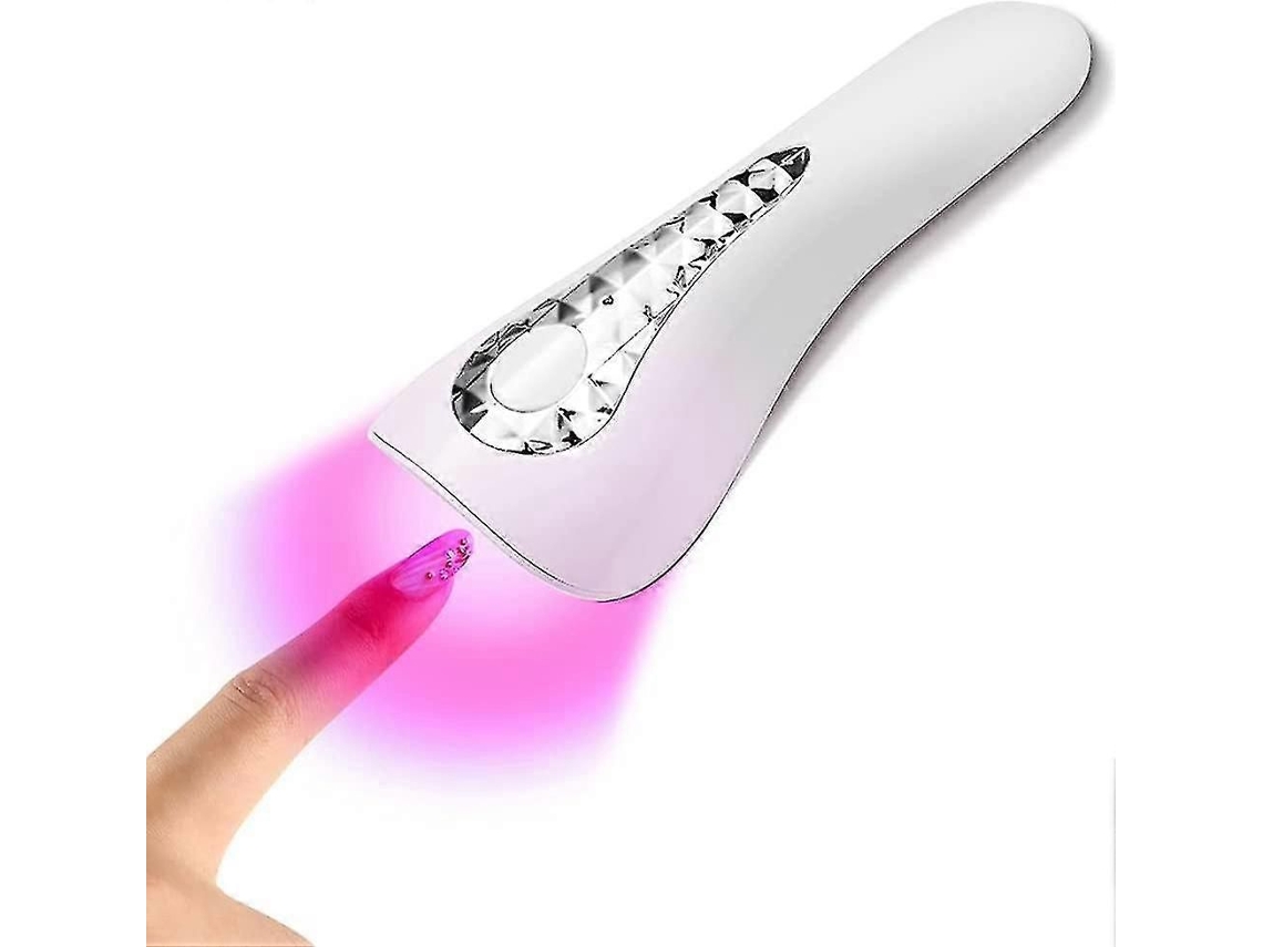 Lâmpada de Unha Led Portátil, Mini Uv Sem Fio Recarregável Secador Cura Rápida S Eca, Golfinho (1 Peça P GOKOCO