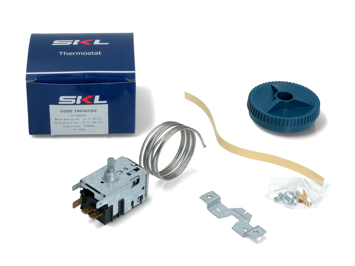 Termostato para Geladeira Danfoss 077b6094 Gorenje 540263 Frigorífico Trf001go