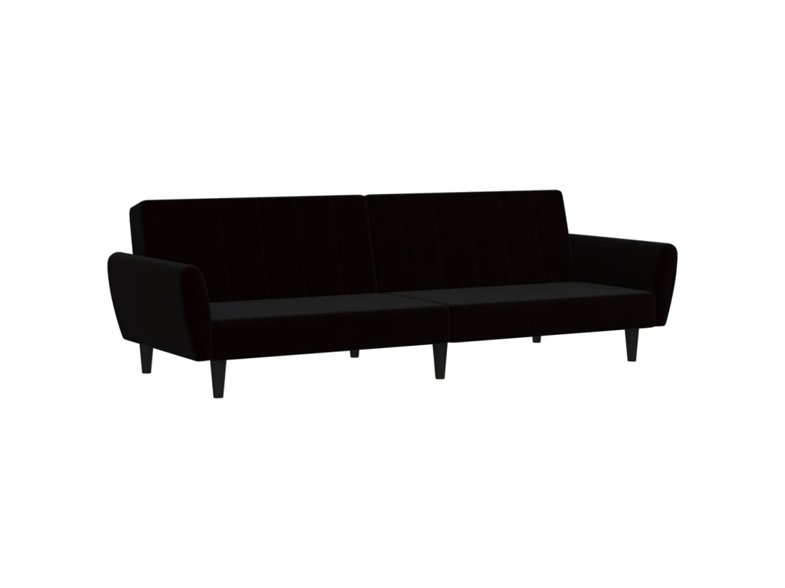 Sofa Bed, Sofa Beds Vidaxl Preto Veludo (n/a)