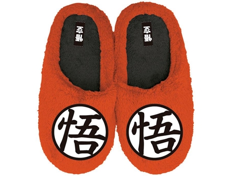 Conjunto de 6 pares de sapatos bordados com Kanji Go Dragon Ball. Tamanho 36 a 41. Arditex
