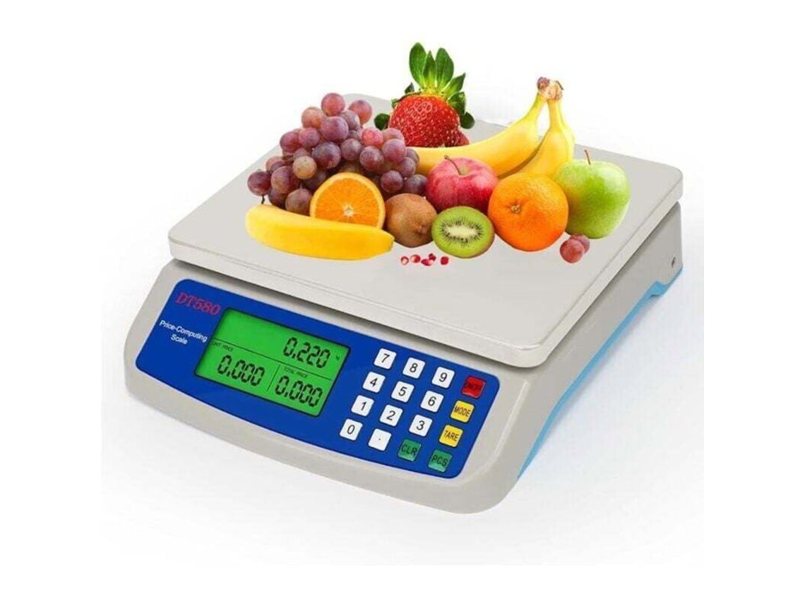 Balança Multifuncional de Precisão 40 Kg com Visor Lcd AQUAFORGE