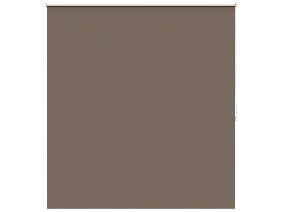 Maison Exclusive - Cortina De Rolo Blackout, 144,4 X 175 Cm, Largura Do Tecido 140 Cm, Cor Café.