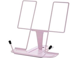 Púlpito de mesa de metal, suporte de leitura ajustável, púlpito Slowmoose