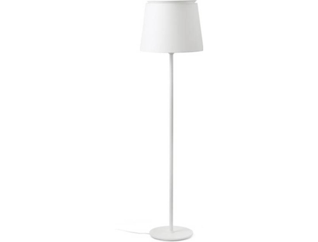 Candeeiro de Pé  Savoy II (Branco - E27 - Máx. 15W - Metal - Tecido)