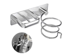 Suporte para Secador de Cabelo, Conjunto Prateleira Suspensa Cabelo Parede Chunc GOKOCO