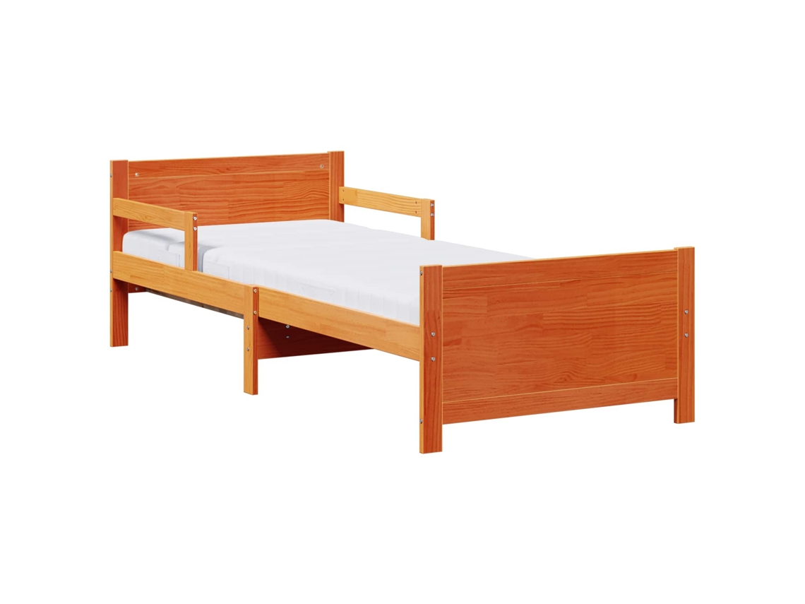 Estrutura da Cama com Colchão Castanho 80 X 200 Cm MAISON EXCLUSIVE