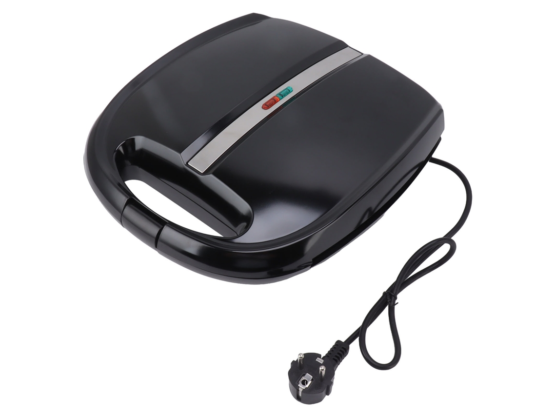 Máquina de Fazer Sanduíches Panini Duas Faces Antiaderente 1200 1400w para Café da Manhã e Bifes
