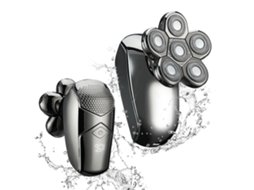 2026 afeitadora Eléctrica de 6 Lâminas para Homem com Display Lcd, Multifuncional e Limpeza Corporal Completa, Kit de Afeitamento