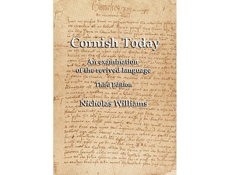 Livro Cornish Today An examination of the revived language de Nicholas Williams (Inglês)