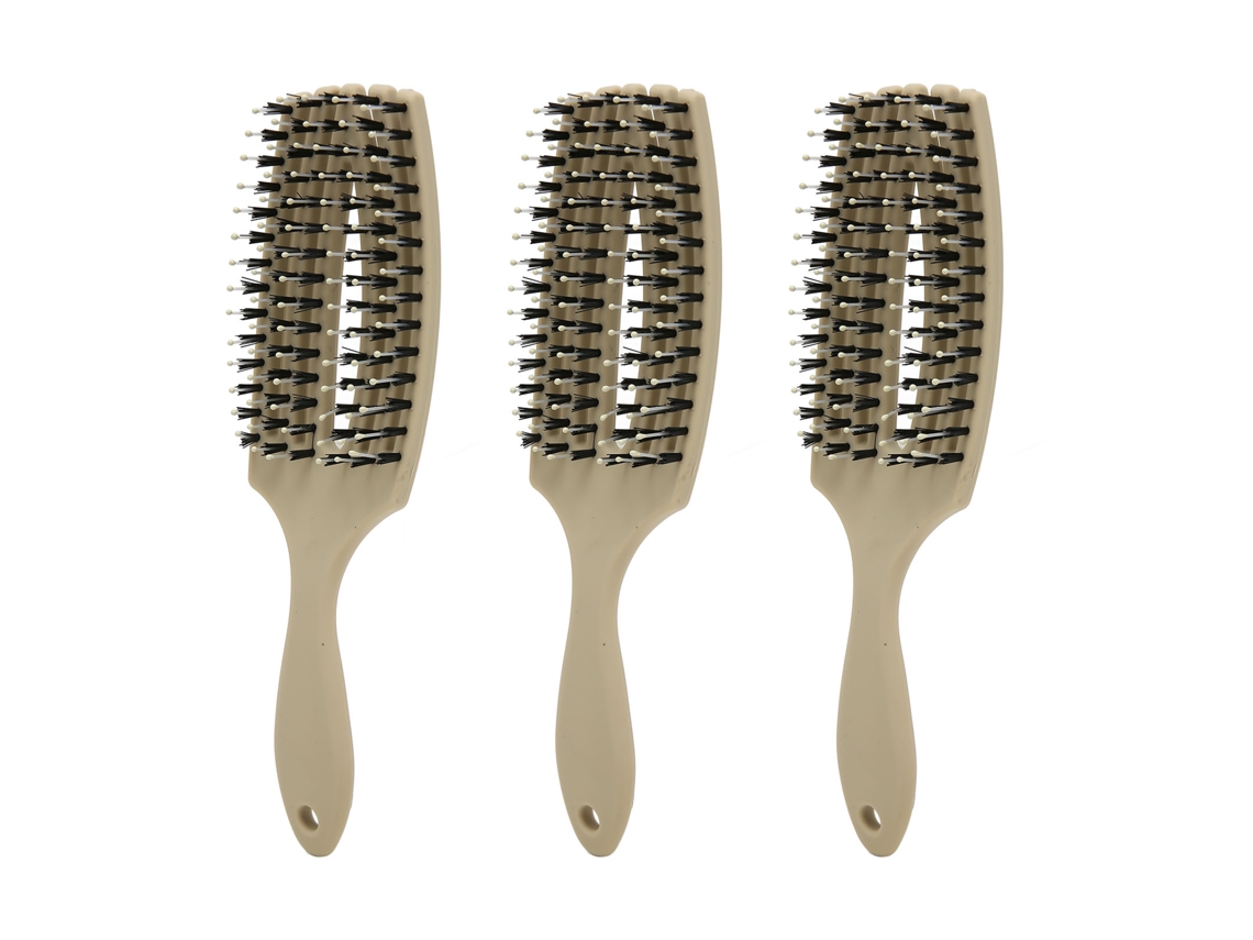 2026 3 Piezas Cepillo Peine de Cabelo Kit de Massagem para Cabeça para Aliviar a Pressão para Casa e Salão de Beleza