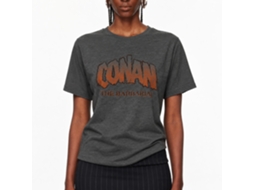 Rockinstone Conan The Barbarian Heather Black Adult T-shirt Size:xl