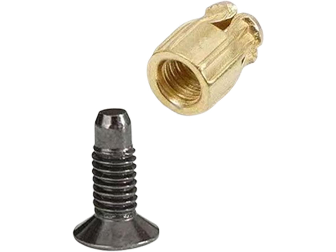 Conjunto De Porcas Expansão Integradas Para Fixação Portas Armários,