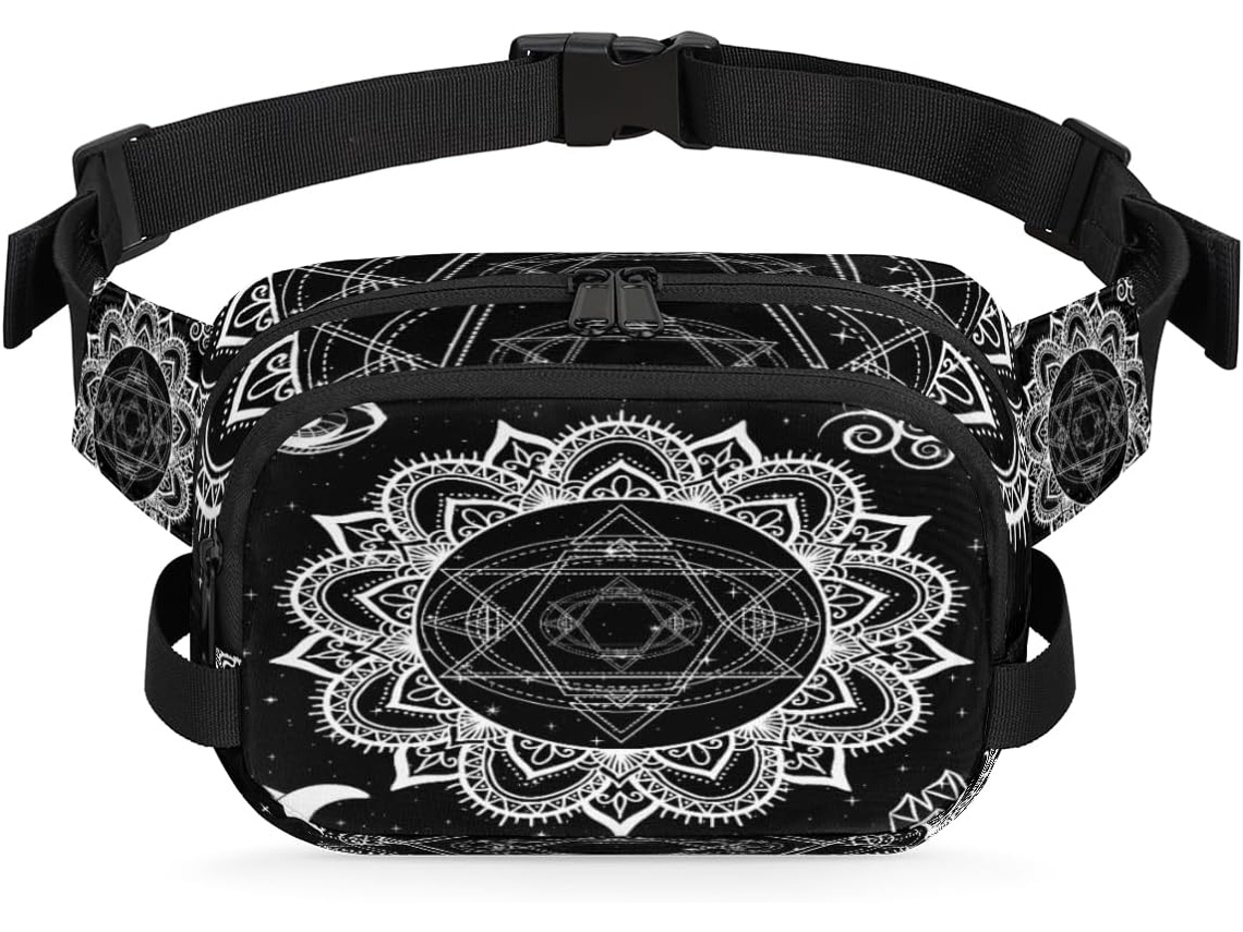 Pochete Mandala Étnica Tropicallife (22x6x15cm) impermeável