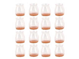 Protetores Silicone Transparentes Pé Cadeira 16pcs
