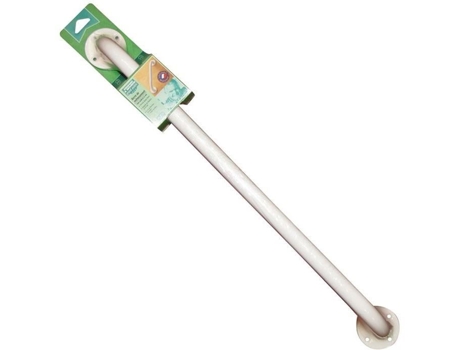 Barra De Apoio Godonnier 60 Cm Aço Branco Acessório De Conforto E Segurança