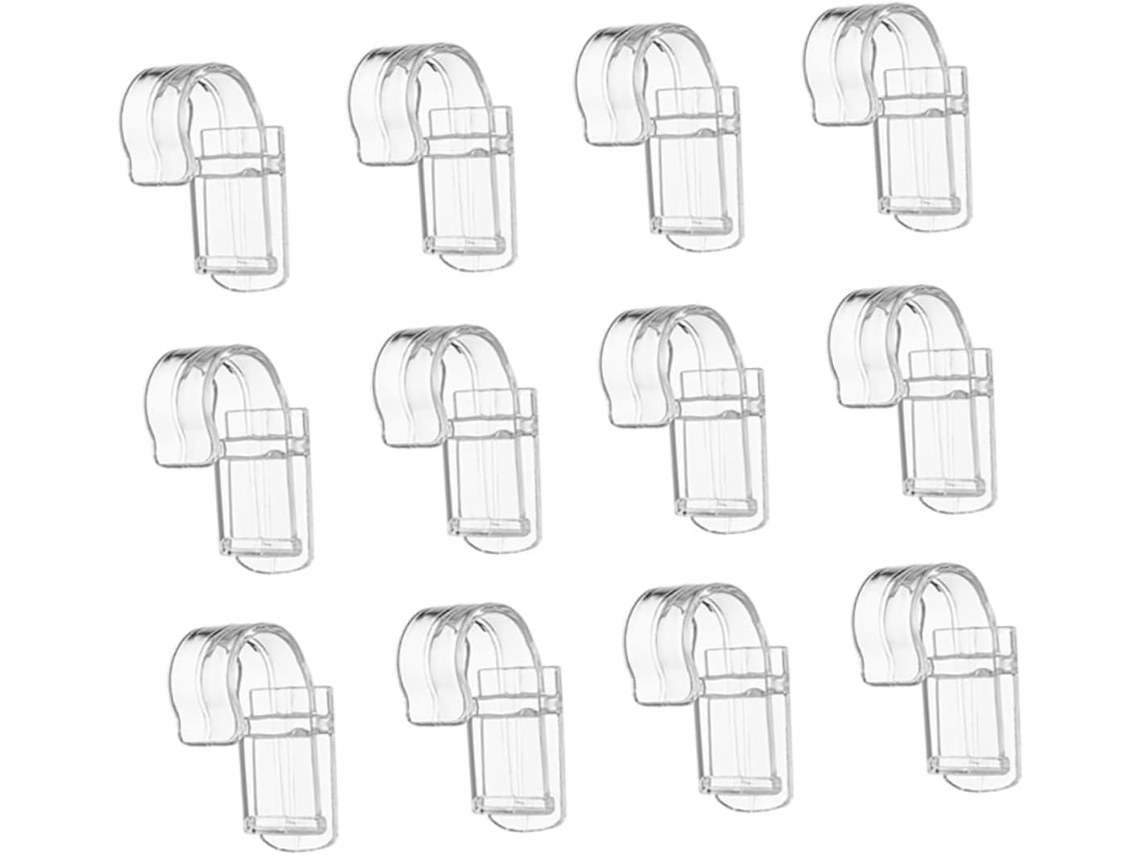 Conjunto De 12 Prendedores De Plástico Multifuncionais, Pendurar