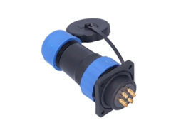 Laxiscreed Plug E Tomada De Avião À Prova D'água Quadrada, 4 Furos, 380v 25a Para Uso Profissional