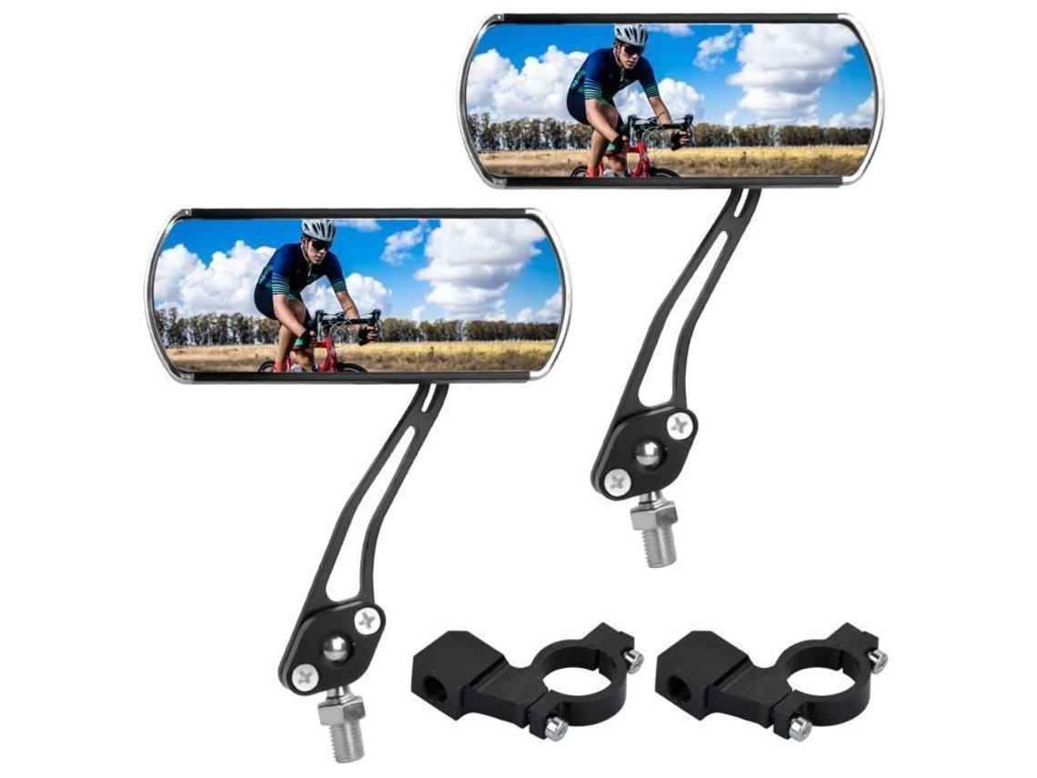 Velo Retrospessores - Lote com 2 - Ajustáveis 360° - Giratórios - Vermelhos