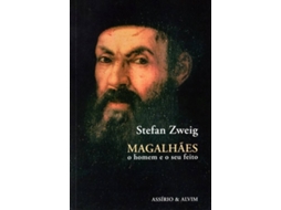 Livro Magalhães - o homem e o seu feito de Stefan Zweig (Português)