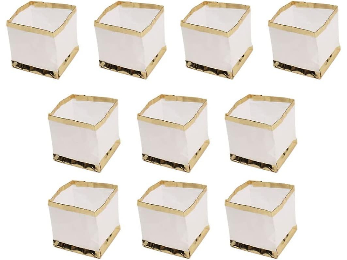Lanternas Flutuantes Biodegradáveis Para Eventos Ao Ar Livre, Lanternas Decorativas Fáceis De Montar Com Bloco De Estabilidade, Luzes Brancas Para Cas