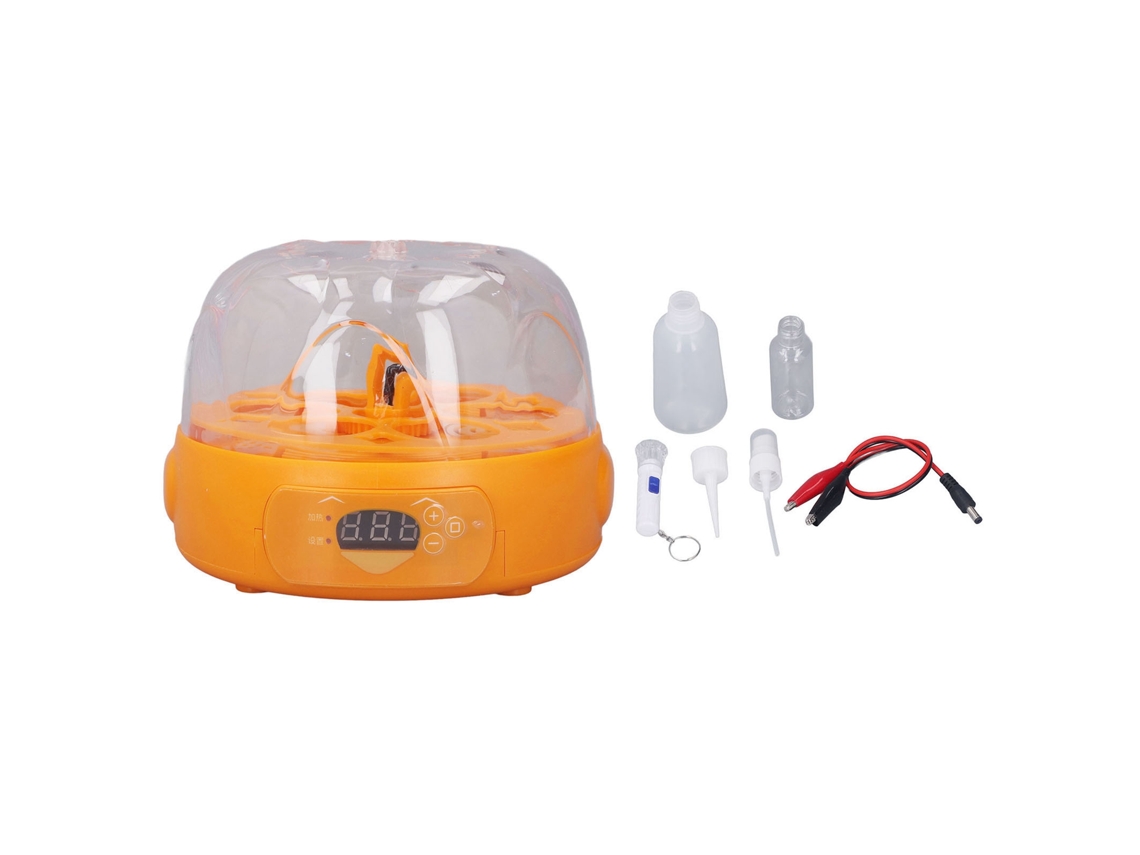 Incubadora De Ovos 15w Digital Automática Para 6 Ovos Mini