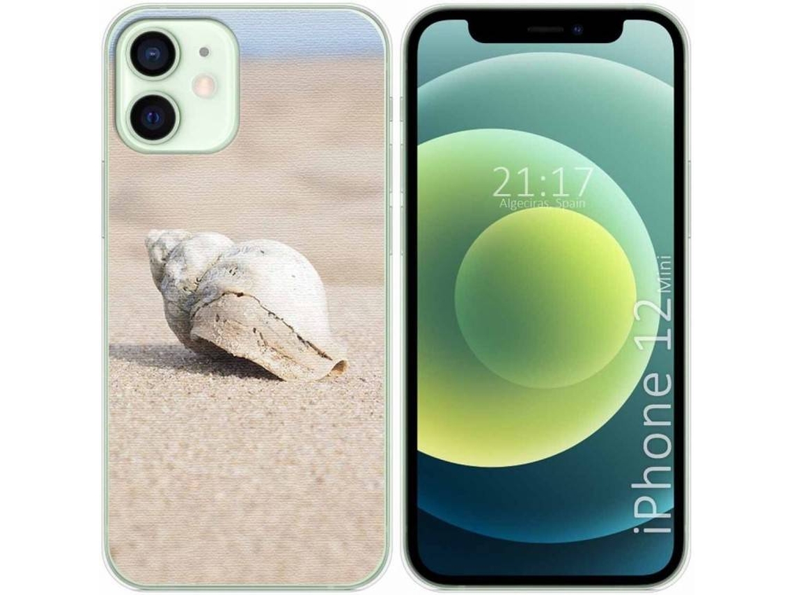 Capa iPhone 12 Mini (5.4) TUMUNDOSMARTPHONE Concha Multicor