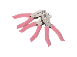Conjunto de 3 Furadores Manuais Healeved, Leves e Fáceis Usar, com Redondos para Trabalhos em Papel. 16,00 X 7