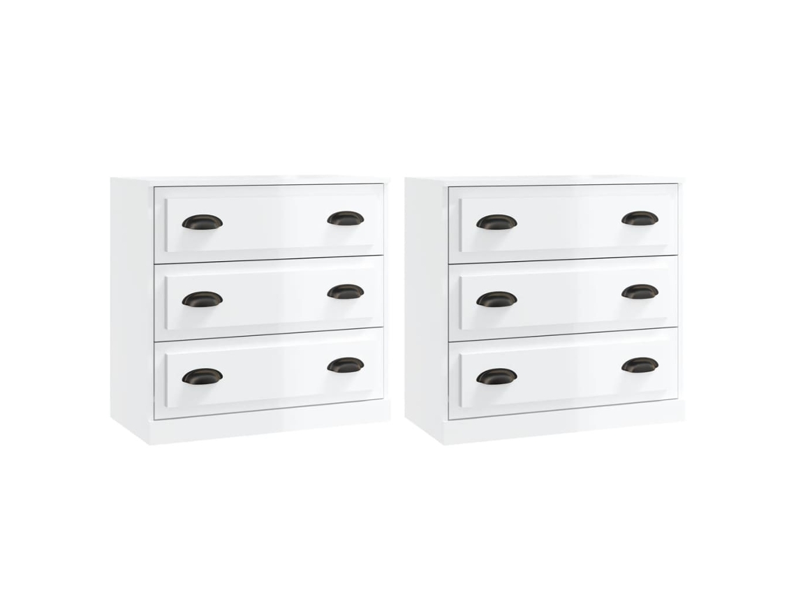 Sideboard, Sideboards Vidaxl Branco Madeira Processada (n/a)
