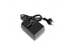Transformador De 220v Para 110v, 200w, Com Ficha Europeia Para Tensão Reduzida