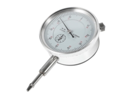Indicador De Mostrador Em Alumínio De 0,01 Mm, Precisão De 0 A 10 Mm E Alta Legibilidade.