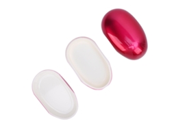 Raspador De Pés De Aço Inox 2 Em 1 Removedor De Calos E Pele Morta Raspador Para Pés Com Capa Cor Rosa