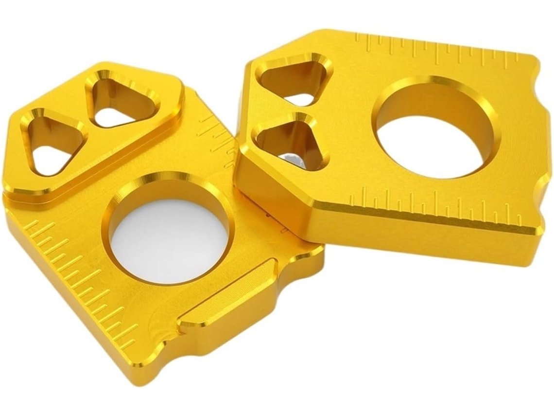 Guias de Ajuste da Corrente Traseira Tampa do Bloco Eixo Ajustador Cnc Motocicletas Blocos Tensionador