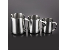 Copo De Borbulhos De Leite Em Aço Inoxidável - Capacidades 150ml, 350ml, 600ml - Durável E Fácil De Limpar