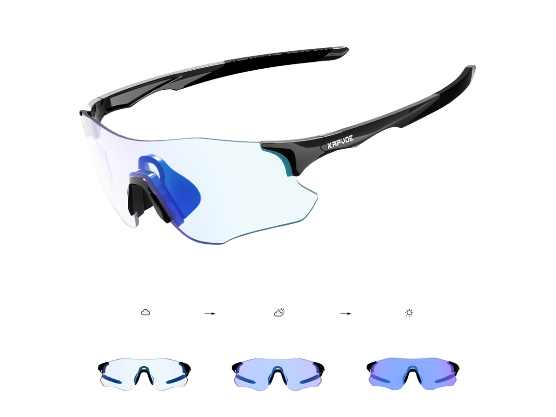 Óculos Fotocromáticos Para Ciclismo, À Prova De Vento E Areia, Ideais Para Ciclismo, Corrida E Esportes Ao Ar Livre.
