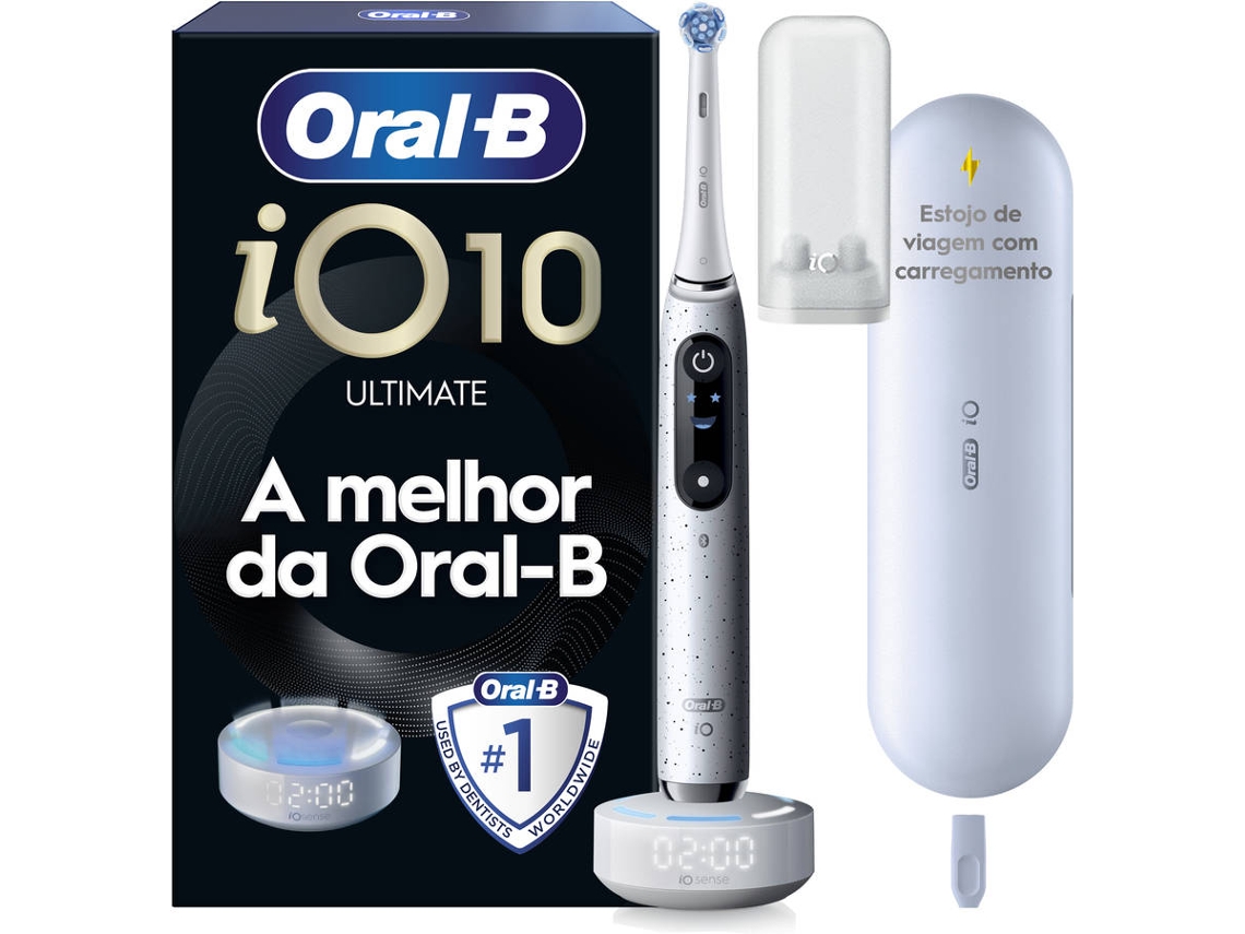 Escova Dentes Elétrica ORAL-B iO 10 Branca (1 Unidade)