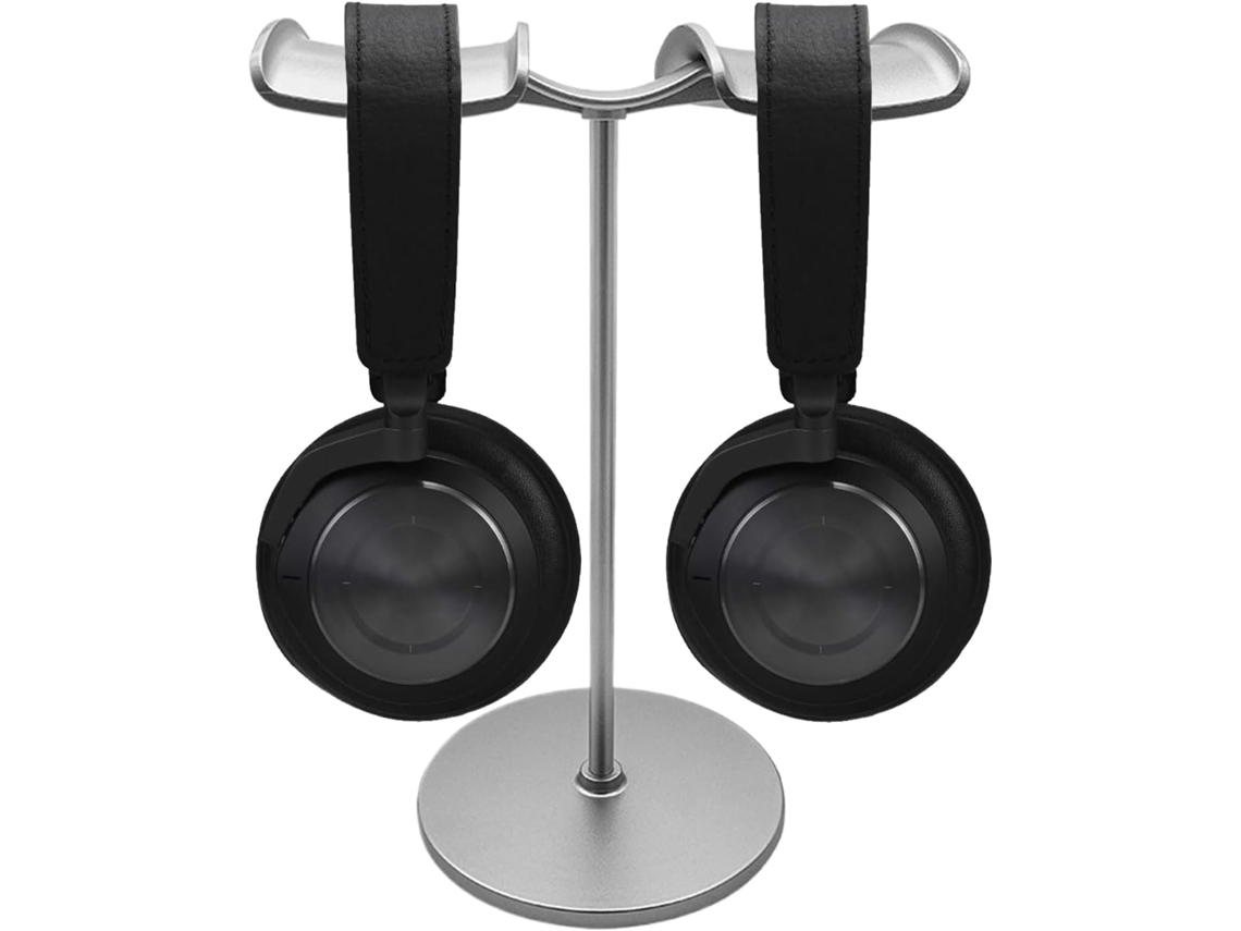 Suporte De Áudio Genérico Para Mesa – Duplo Fones Ouvido, Alumínio