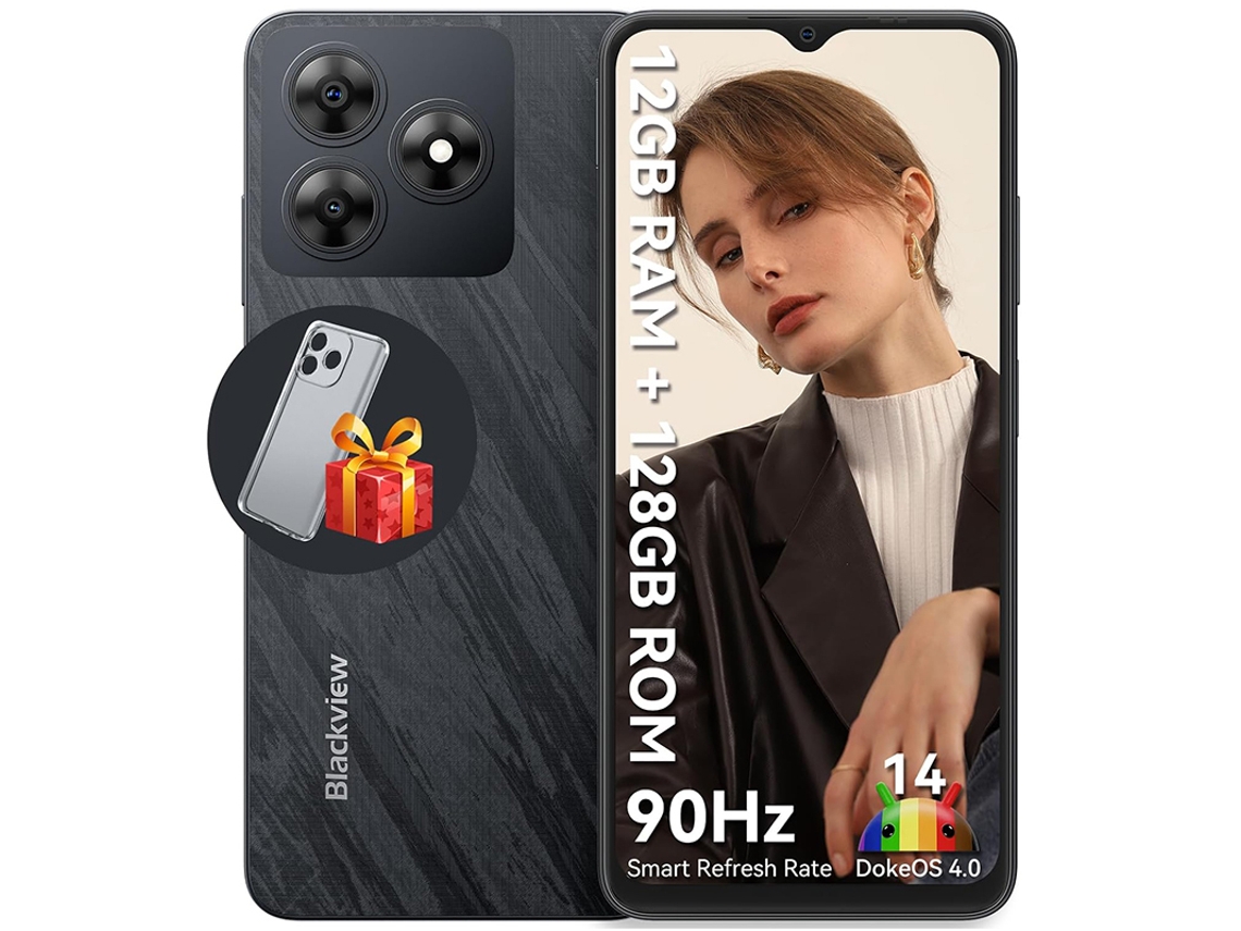 Smartphone BLACKVIEW Wave 8 6.56'' 12 Gb 128 Gb Preto