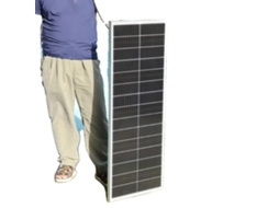 Painel Solar, Material Monocristalino, Construção Durável, 150w Rígido