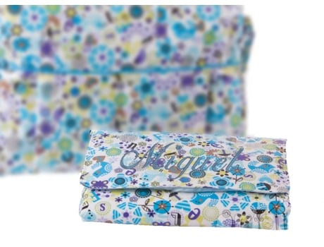 Muda-fraldas ORIGINALBABY Mariquitas Azul