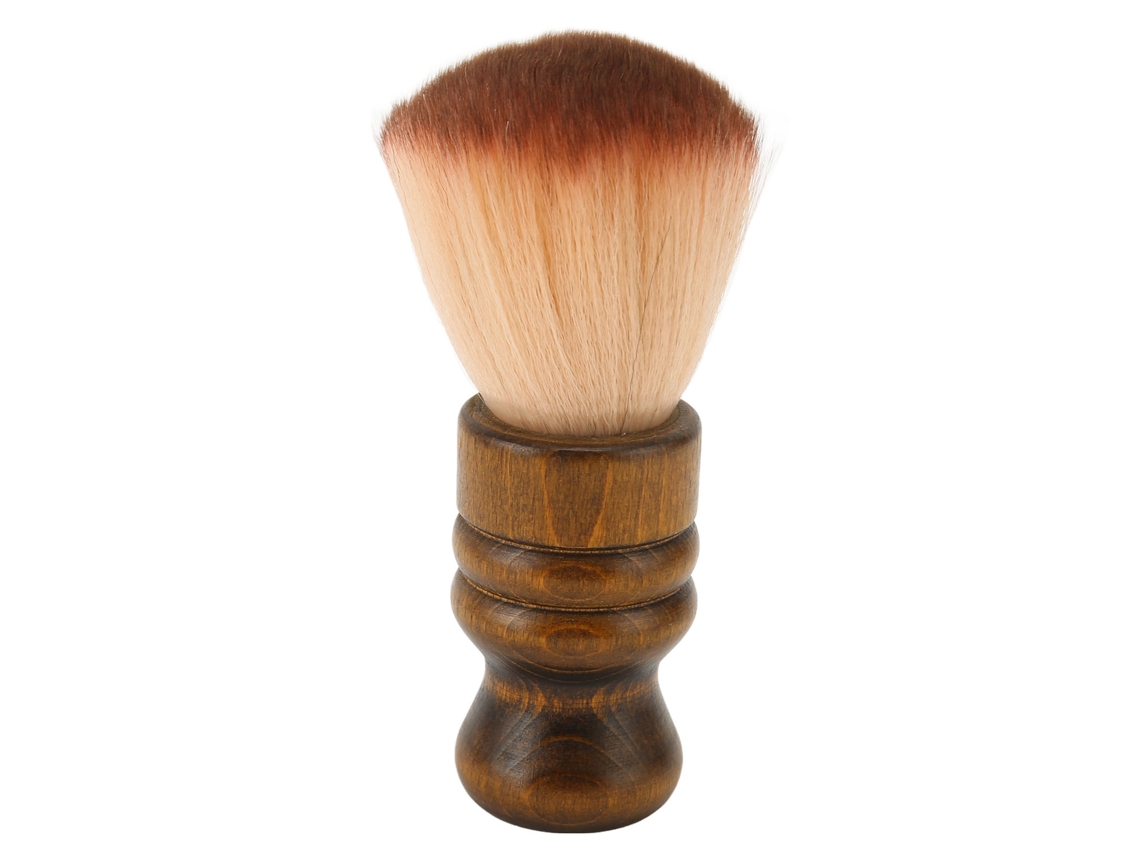 Pincel De Limpeza De Pescoço Nylon Macio Para Barbearia E Casa, Ferramenta Para Remover Cabelos Finos