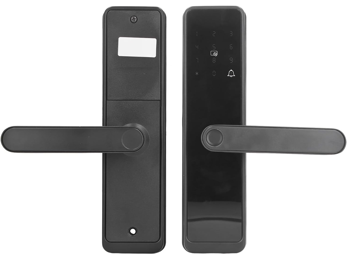 Fechadura De Porta Sem Chave 5 Em 1 Com Aplicativo De Código Digital