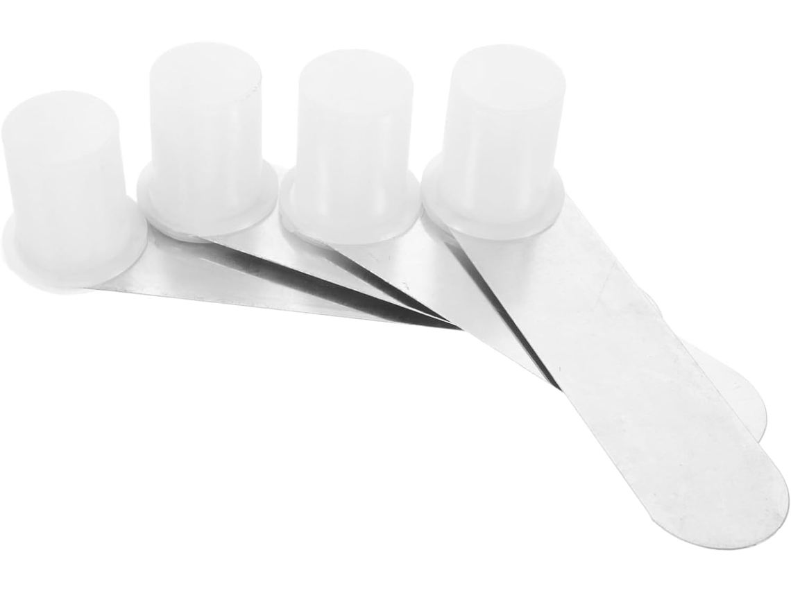 Conjunto De 4 Peças Suporte Para Mosquiteiro Em Aço Inoxidável, Ideal Para Cortinas De Cama, Quartos E Camping Durável