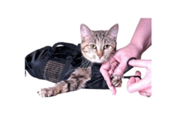 Rebe-bolsa De Restrição Para Banho E Toalha De Gatos Heavy Duty Com Malha Para Recorte De Unhas E Cuidado